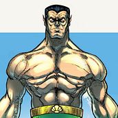 Ilustración digital Procreate Namor. Traditional illustration project by raul_nieto_p - 01.24.2023