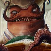 Some of my artworks. Traditional illustration, Character Design, Game Design, Painting, and Concept Art project by Razvan Bogdan - 01.24.2023