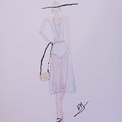 Mi proyecto del curso: Ilustración de bocetos de moda Ein Projekt aus dem Bereich Traditionelle Illustration, Skizzenentwurf, Modedesign, Digitale Zeichnung und Mode-Illustration von nadia18121991 - 24.01.2023