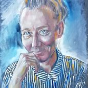 My project for course: Portrait Painting with Oil: Explore Light and Shade. Projekt z dziedziny  Sztuki piękne,  Malarstwo i Malarstwo olejowe użytkownika Anastasia Aknar - 23.01.2023