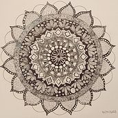 Mandalas. Un projet de Illustration traditionnelle de Natalia Rubiano Rodriguez - 23.01.2023
