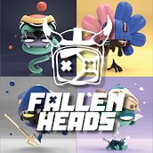 Fallen Heads by SuperNfty. 3D, Animation, Industrial Design, Sculpture, To, Design, 3D Animation, 3D Character Design, 3D Design, Digital Design, Game Development, Art To, and s project by Sander 3D - 10.01.2022