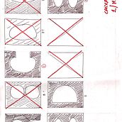 FATFACE (Sketches for an original typeface) (2022) . Design grafic, Tipografie și Design tipografic de Clara Serrano - 01.24.2023