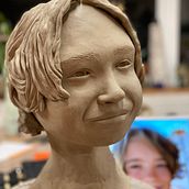 #3 Lucas. Sculpture project by Annie Green - 01.24.2023