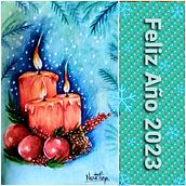 CHRISTMAS 2022/2023. Traditional illustration, Design, and Watercolor Painting project by nenetuya - 01.24.2023