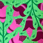 My project for course: Botanical Patterns in a Sketchbook: Conquer the Blank Page Ein Projekt aus dem Bereich Traditionelle Illustration, Musterdesign, Botanische Illustration und Sketchbook von jbellak - 23.01.2023