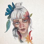 Il mio progetto del corso: Ritratto illustrato ad acquerello. Traditional illustration, Fine Arts, Painting, Drawing, Watercolor Painting, Portrait Drawing, and Artistic Drawing project by SIMONA STRADA - 01.24.2023