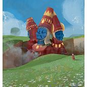 Remains of an old civilisation. Traditional illustration project by Tamara Strub - 01.05.2019