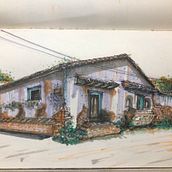 Mi proyecto del curso: Dibujo arquitectónico expresivo con marcadores de colores. . Sketching, Drawing, Architectural Illustration, Sketchbook & Ink Illustration project by Catalina Duran - 01.16.2023