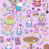 Mi proyecto del curso: Ilustración de una historia con estilo kawaii. Un progetto di Illustrazione tradizionale, Character design, Illustrazione digitale e Manga di Vaneza - 18.01.2023