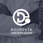 Dr. BOUNEKTA ABDRRAHIM Ein Projekt aus dem Bereich Logodesign, Br, ing und Identität, Design, Traditionelle Illustration und Motion Graphics von AMA TEAM - 06.11.2022