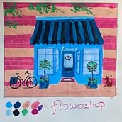 Mein Abschlussprojekt für den Kurs: Malerisches Skizzenbuch mit Gouache. Un projet de Illustration traditionnelle, Esquisse , Dessin, Illustration architecturale, Carnet de croquis , et Peinture gouache de b.tschuppert - 25.01.2023