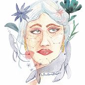 Mein Abschlussprojekt für den Kurs: Illustriertes Porträt mit Aquarell. Traditional illustration, Fine Arts, Painting, Drawing, Watercolor Painting, Portrait Drawing, and Artistic Drawing project by Katharina - 01.25.2023