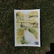 Mi proyecto del curso. Un progetto di Belle arti, Pittura e Pittura ad acquerello di tolozaromy - 25.01.2023