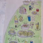 Mijn project van de cursus: Geïllustreerd dagboek: een bewuste dagelijkse praktijk. Un progetto di Belle arti, Bozzetti, Creatività, Disegno e Sketchbook di noorveenhoven - 25.01.2023