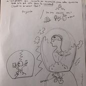 Mi proyecto del curso: Ilustración artística: dibuja tu imaginario. Traditional illustration, Painting, Creativit, Pencil Drawing, and Drawing project by Danick Chrissie Valencia Gutierrez - 01.25.2023