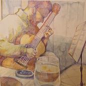 Il mio progetto del corso: Disegno anatomico espressivo: esplora forme e colori Ein Projekt aus dem Bereich Bildende Künste, Bleistiftzeichnung, Zeichnung, Porträtzeichnung, Realistische Zeichnung, Anatomische Zeichnung, Gouachemalerei und Aquarellmalerei von Giovanni MEDUSEI - 25.01.2023