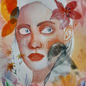 Mi proyecto del curso: Retrato ilustrado en acuarela Ein Projekt aus dem Bereich Traditionelle Illustration, Bildende Künste, Malerei, Zeichnung, Aquarellmalerei, Porträtzeichnung und Artistische Zeichnung von David Cano - 25.01.2023