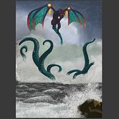 My project for course: Fantasy and Science Fiction Digital Illustration. Un projet de Illustration traditionnelle et Illustration numérique de nikks230602 - 19.01.2023