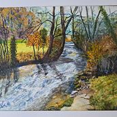 My project for course: Painting Realistic Watercolor Landscapes. Fine Arts, Painting, Sketching, Watercolor Painting, and Naturalistic Illustration project by William Watson - 01.26.2023