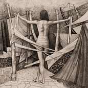 Seguir. Traditional illustration, Fine Arts, Pencil Drawing, Drawing, Artistic Drawing, Figure Drawing, and Realistic Drawing project by CARLOS BER - 01.26.2023
