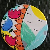 Mi proyecto del curso: Decoración de muebles con pintura acrílica. DIY, Woodworking, Decorative Painting, Furniture Restoration, Upc, and cling project by zujeidy_zugy - 01.25.2023