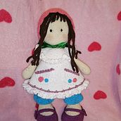 Mi proyecto del curso: Elaboración de muñecas amigurumi románticas. Arts, Crafts, To, Design, Fiber Arts, Crochet, Amigurumi, and Textile Design project by daniela1607m_maira - 01.19.2023