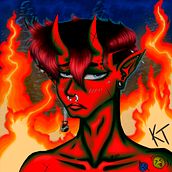 Meu projeto do curso: Retrato digital no Photoshop com um toque de fantasia. Traditional illustration, Drawing, Digital Illustration, Portrait Drawing, Digital Drawing, and Digital Painting project by Kleiton Tiago - 01.27.2023