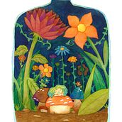 Mi proyecto del curso: Acuarela en negativo para ilustración infantil. Traditional illustration, Painting, Pencil Drawing, Watercolor Painting, Children's Illustration, and Narrative project by Yolanda Morales - 06.13.2023