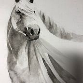 My project for course: Expressive Animal Portraits in Watercolor. Traditional illustration, Watercolor Painting, Realistic Drawing, and Naturalistic Illustration project by Kirsten Binda - 01.25.2023