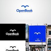 Logotipo - Openbook. Logo Design project by Fernando Uribe - 01.12.2023