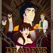 Cover of Deadeye Comic. Un proyecto de Ilustración tradicional de Kiersten Marie - 24.11.2017