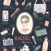 What's in Her Bag?. Traditional illustration, and Editorial Design project by Trudi Dowling - 12.26.2018