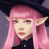 Mi proyecto del curso: Retratos digitales de fantasía con Photoshop. Un proyecto de Ilustración tradicional, Dibujo, Ilustración digital, Dibujo de Retrato, Dibujo digital y Pintura digital de Deborah Policano - 13.08.2022