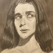 My project for course: Realistic Portraits Using Charcoal. Traditional illustration, Fine Arts, Drawing, Portrait Drawing, and Realistic Drawing project by T T - 01.28.2023