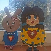Mon projet du cours : Papier mâché pour débutants : sculptez un personnage coloré . % Oleksandra Establet tarafından hazırlanan Geleneksel illüstras, on, Karakter Tasarımı, O, uncak Tasarımı, Sanat O, uncakları, Ve Çocuklarla Yaratmak projesi - 01.29.1980