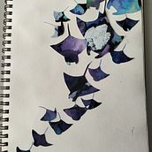 My project for course: Creative Watercolor Sketching for Beginners. Traditional illustration, Sketching, Creativit, Drawing, Watercolor Painting, and Sketchbook project by Sara Spence - 01.29.2023