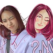 introduce myself . Ilustrație tradițională de missmoncha - 01.28.2023