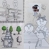 Mi proyecto del curso: Dibujo para principiantes nivel -1. Pencil Drawing, Drawing, Creating with Kids, and Sketchbook project by Javier Campo Kihn - 01.29.2023