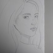Portrait practice. Un progetto di Disegno a matita di mariemadsen - 29.01.2023