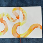 Meu projeto do curso: Sketching criativo para iniciantes em aquarela. Traditional illustration, Sketching, Creativit, Drawing, Watercolor Painting, and Sketchbook project by Clara Araujo - 01.29.2023