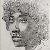 My project for course: Graphite Line Drawing for Portrait Sketchbooking. Un proyecto de Bellas Artes, Bocetado, Dibujo, Dibujo de Retrato y Sketchbook de Adrienn Körösi Hass Jensen - 29.01.2023