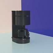 Cafetera. Een project van 3D,  3D-modellering y  3D-ontwerp van Alexia Correas Zapardiel - 29.01.2023