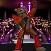 Freddy Fazbear. Een project van 3D,  3D-modellering y 3D-karakterontwerp van Alexia Correas Zapardiel - 29.01.2023