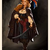 Meu projeto do curso: Concept art para design de personagens e worldbuilding . Ilustrație tradițională, Design de caractere, Ilustrație digitală, Artă conceptuală, Desen digital și Pictură digitală de Kamilla da Silva Veras - 01.28.2023