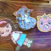 Mi proyecto del curso: Decoración de galletas con royal icing para principiantes. Design, Painting, and DIY project by Alex Delgado Spinola - 01.29.2023