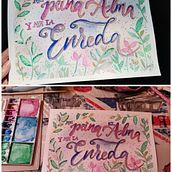 Mi proyecto del curso: Caligrafía con pinceles de agua para principiantes. Un projet de Calligraphie , et Aquarelle de Andrea Castro - 30.01.2023