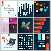 Mi proyecto del curso: Diseño gráfico para principiantes. Un progetto di Design, Br, ing, Br, identit, Graphic design, Tipografia, Design di loghi e Design tipografico di Nahue Marquez - 30.01.2023