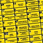Sistema señalético estadio Francisco Sanchez Rumoroso. Signage Design project by Jorge Olivares - 01.30.2023