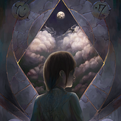 I am the devil - Portada para portafolio.. Un progetto di Illustrazione tradizionale e Pittura digitale di Horion Arturo C G - 15.01.2023